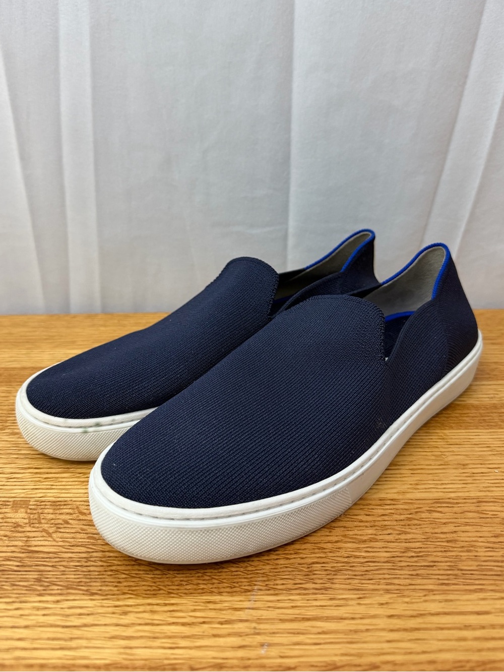 Rothy's Navy The Original Slip On Sneakers Womens Size 9.5